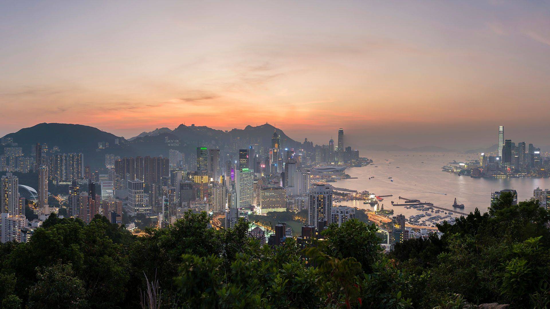 Hong kong harbour