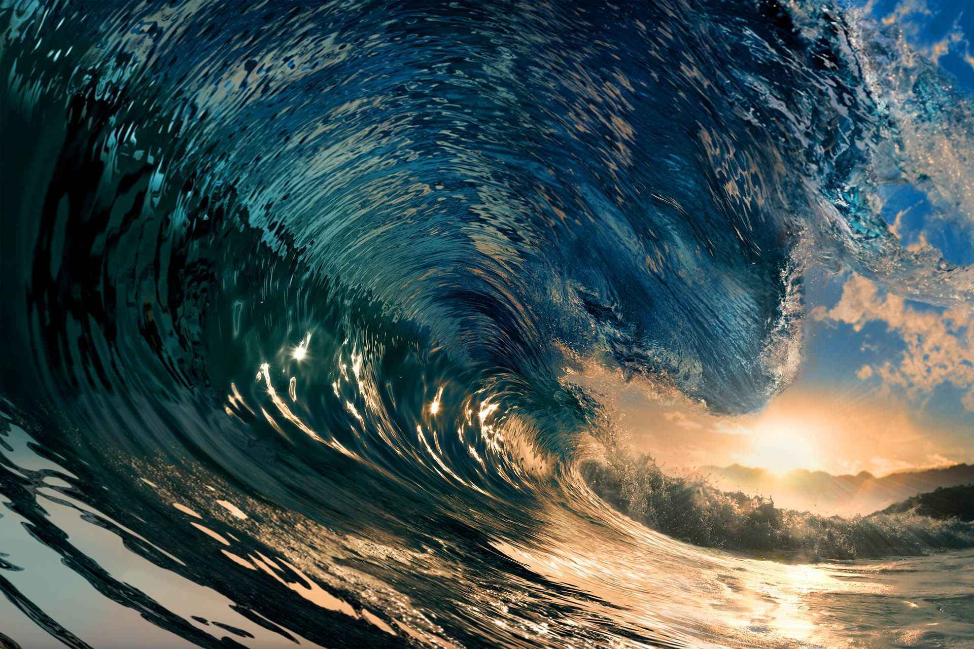 A Huge Wave